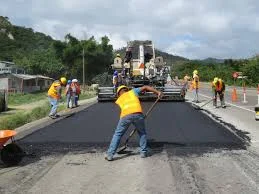 Trabajos de pavimentación
