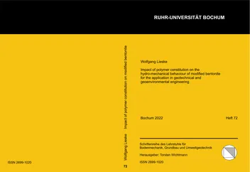 Más sobre Impacto de la Constitución del Polímero en el Comportamiento Hidromecánico de los Suelos Modificados.